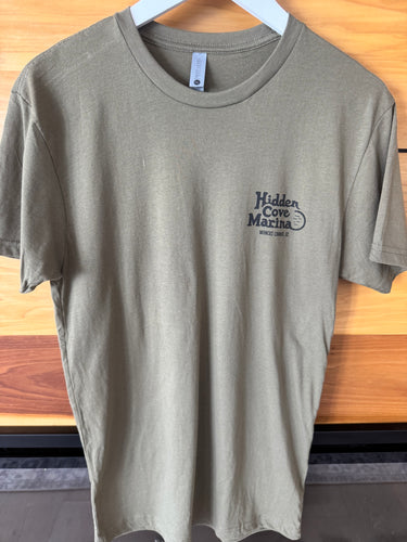 Hidden Cove Marina Short Sleeve T-shirt